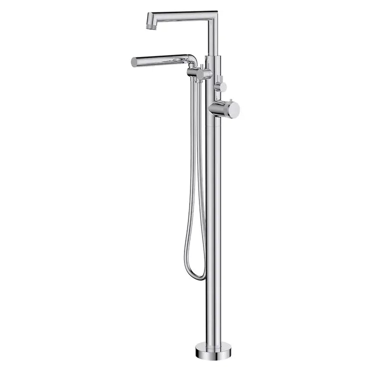 Kodaen NOHO Freestanding BathTub Faucet Polished chrome.