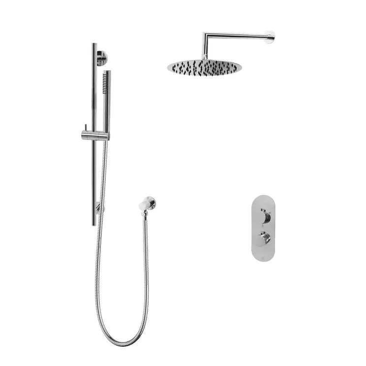Kodaen NOHO serie. 2-way thermostatic shower faucet. F56200CP-W10AZ   Polished Chrome