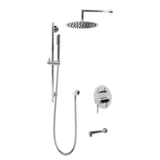Kodaen NOHO serie. 3-way pressure balanced shower faucet. F55200CP-W10ATS Polished Chrome