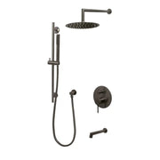 Kodaen NOHO serie. 3-way pressure balanced shower faucet. F55200GG-W10ATS  Graphite Black