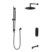 Kodaen NOHO serie. 3-way thermostatic shower faucet. F57200MB-W10ATS Matte Black