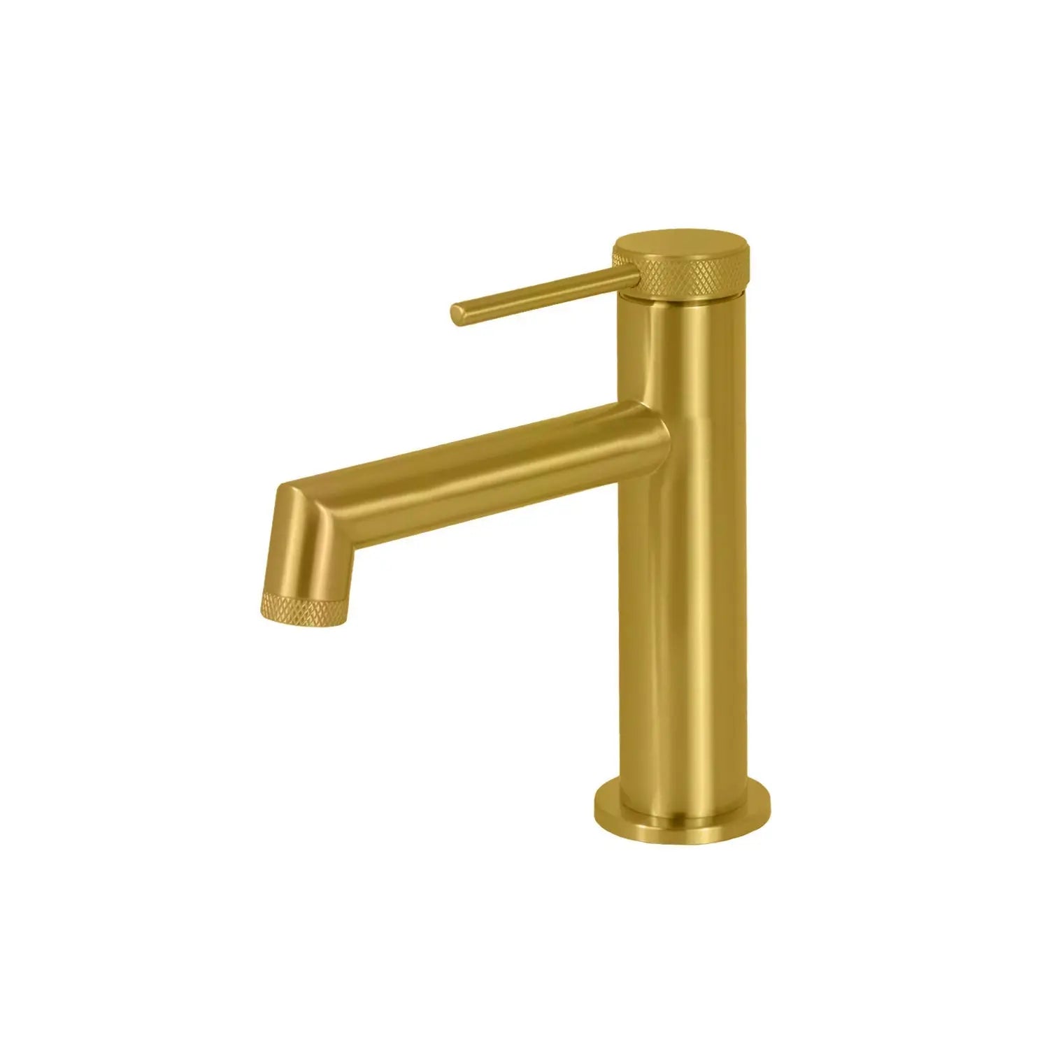Kodaen NOHO serie. Basin faucet in rich brushed gold.