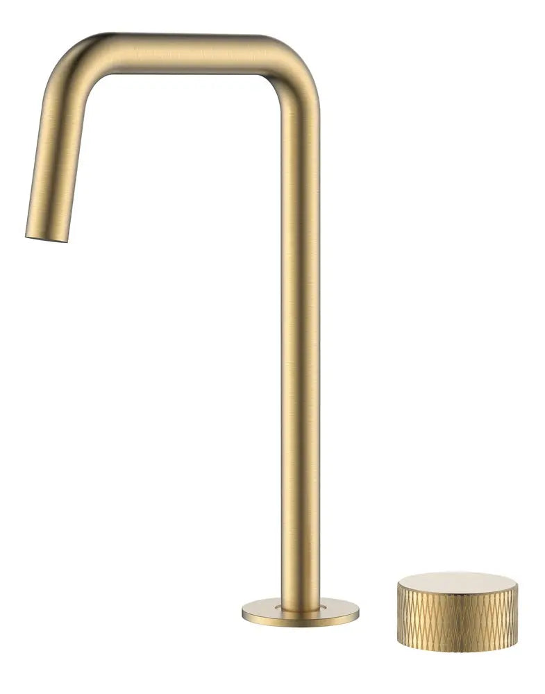 Kodaen NoHo 2-piece Vessel Sink Bathroom Faucet Brushed Gold