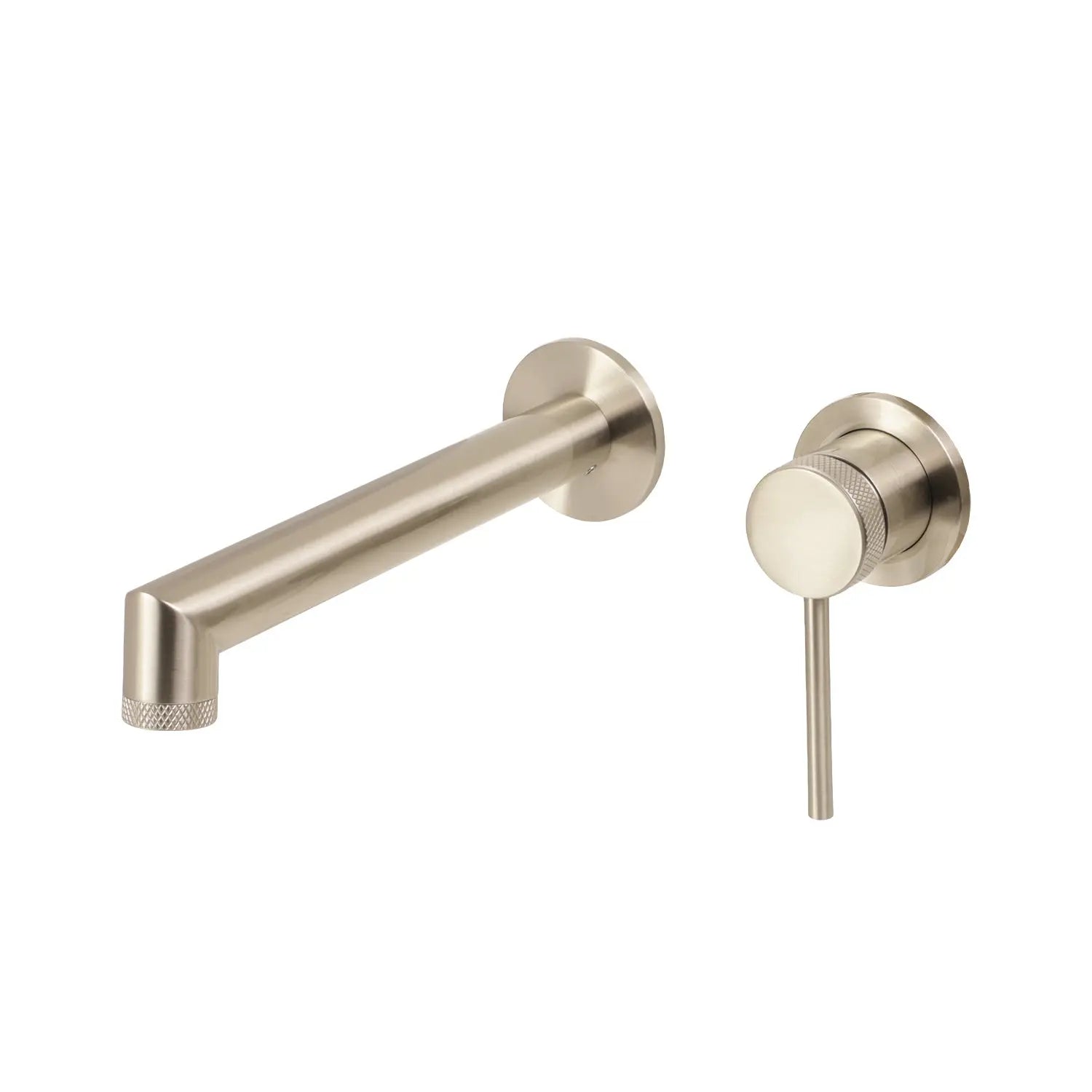 Kodaen NoHo Wallmount Bathroom Faucet  in brushed nickel.