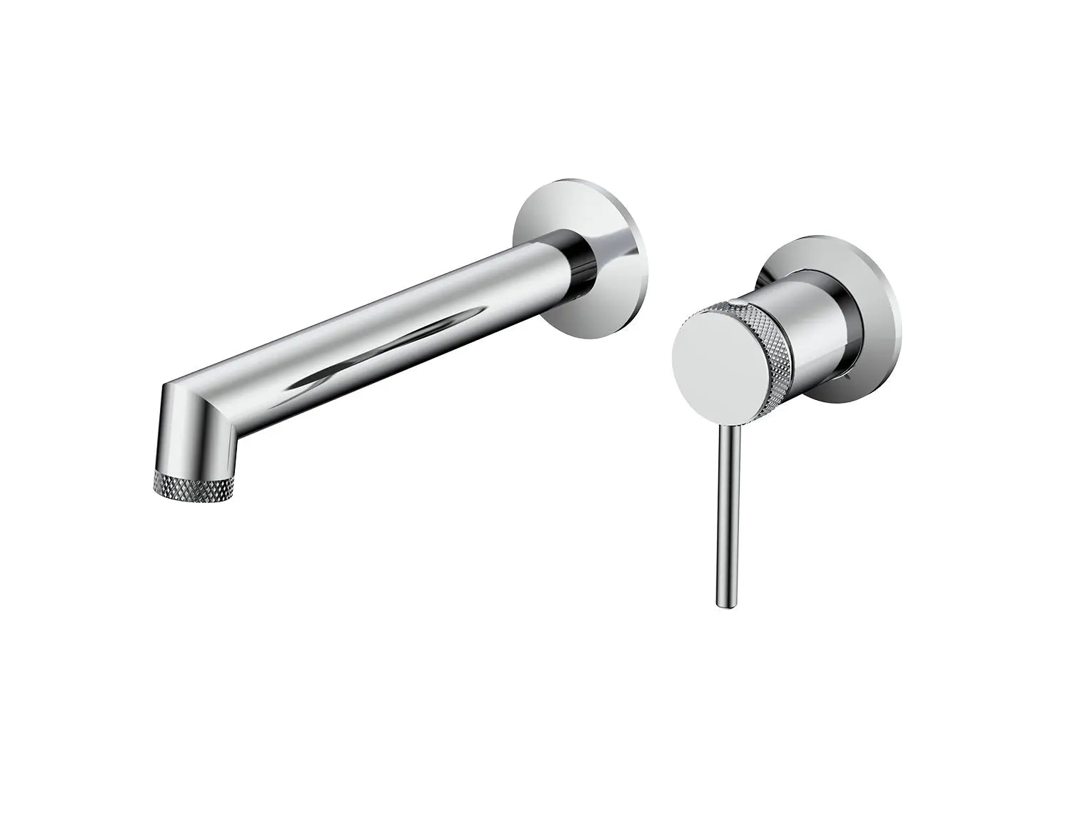 Kodaen NoHo Wallmount Bathroom Faucet  in polished chrome.
