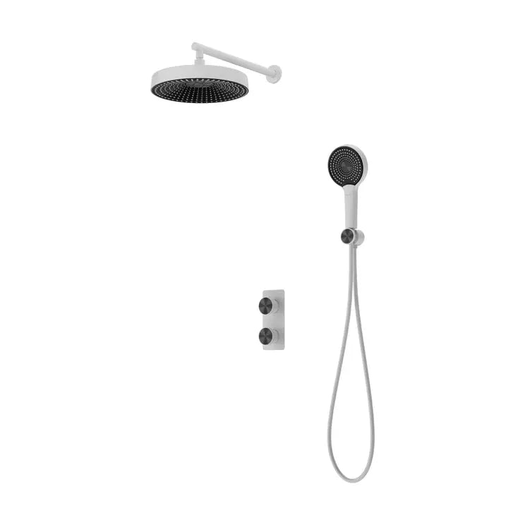 Kodaen PREMO serie 2-way thermostatic shower   F56300MW-W12BZ Matte white