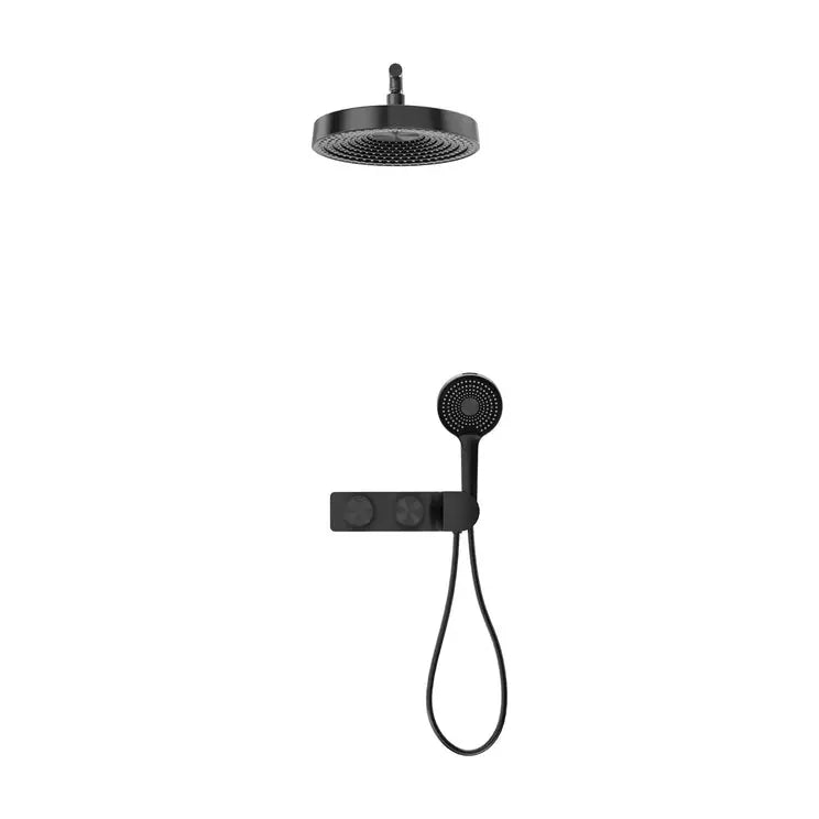 Kodaen PREMO serie 2-way thermostatic shower  F56310GG-W12DZ Graphite