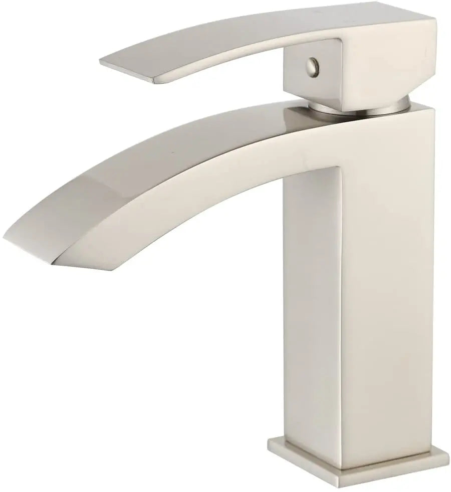 Kodaen SATRO Single Hole Bathroom Faucet in Brushed Nickel