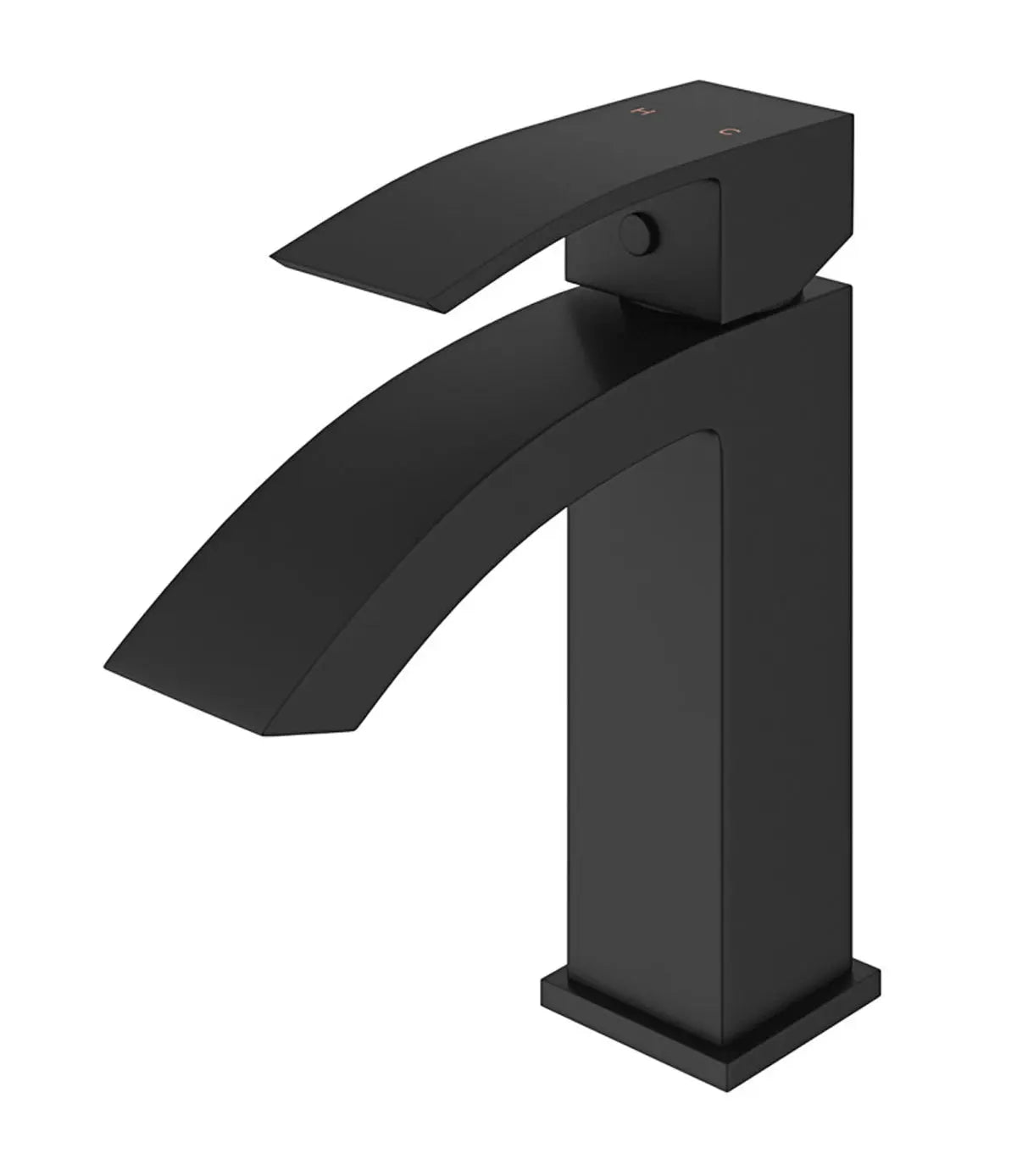 Kodaen SATRO Single Hole Bathroom Faucet in Matte Black