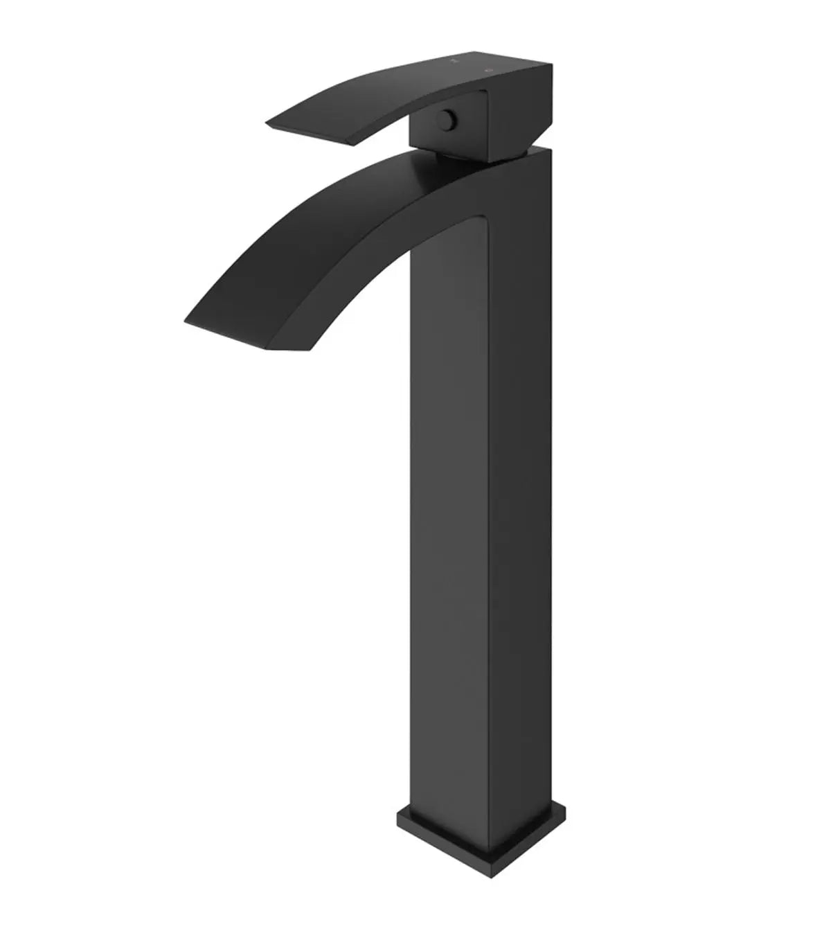 Kodaen SATRO Vessel Sink Bathroom Faucet in matte black.