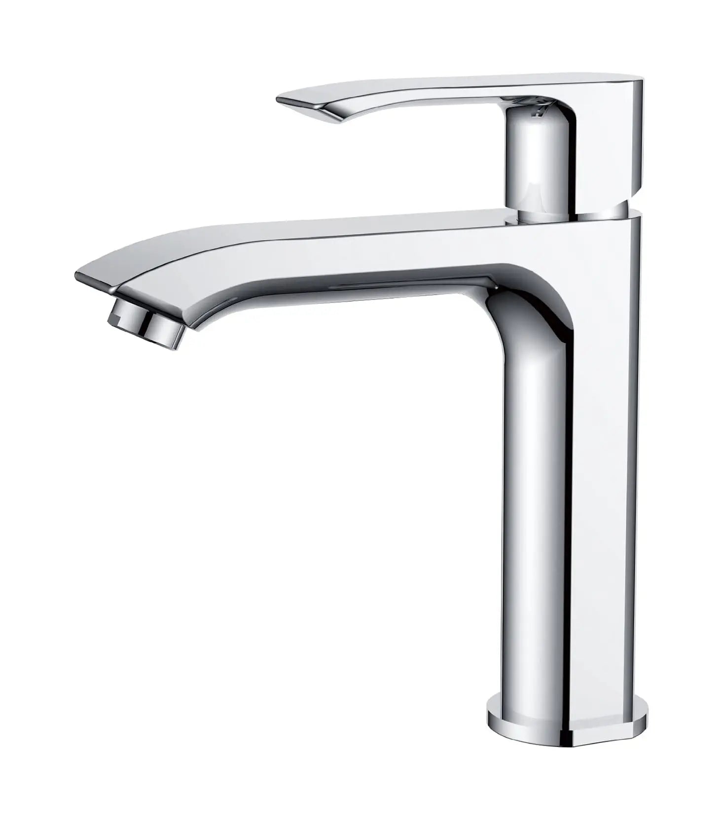 Kodaen SLIM Single Hole Bathroom Faucet in polished chrome