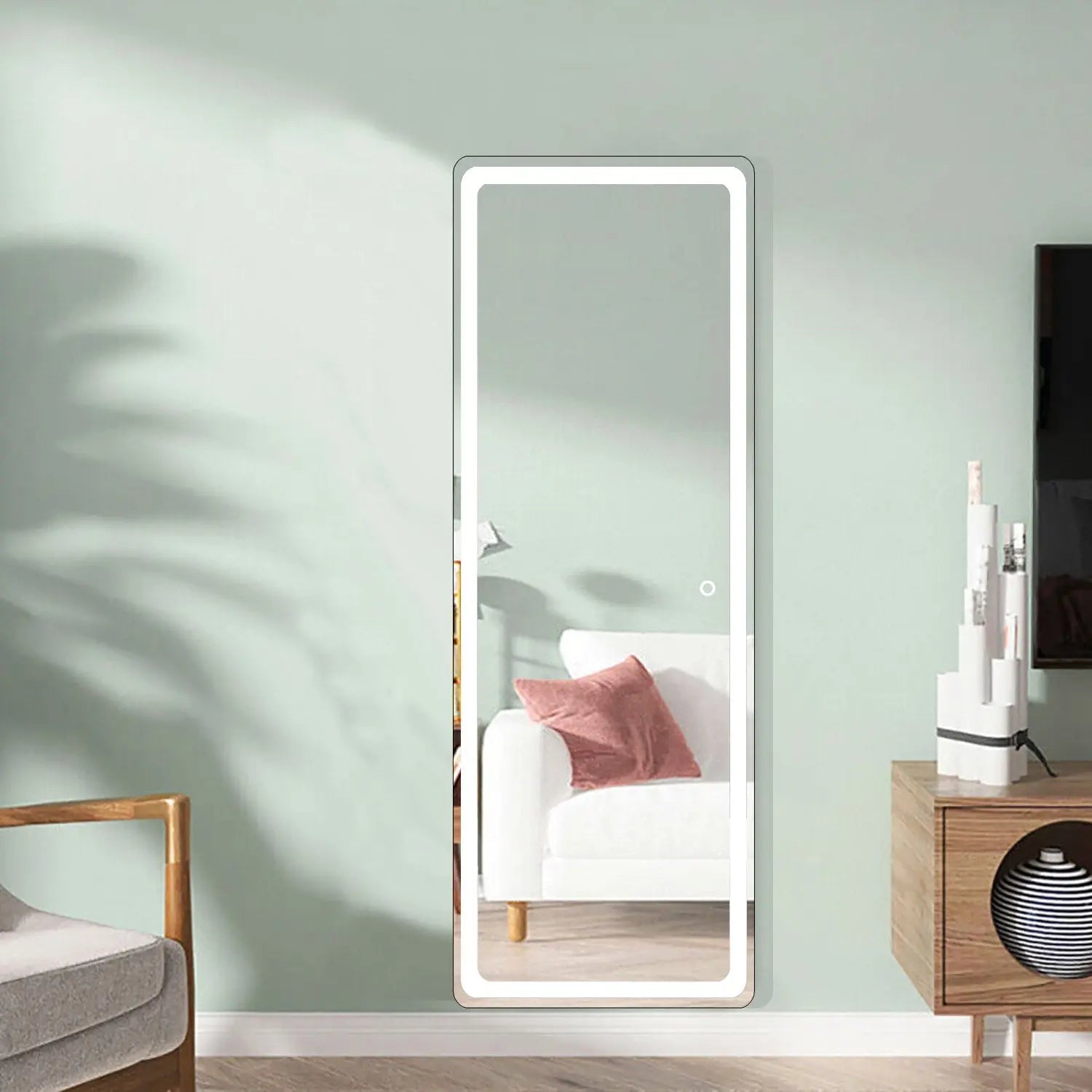 Kodaen STD Dress Up Mirror  Dess-up LED mirror. 20Wx60H