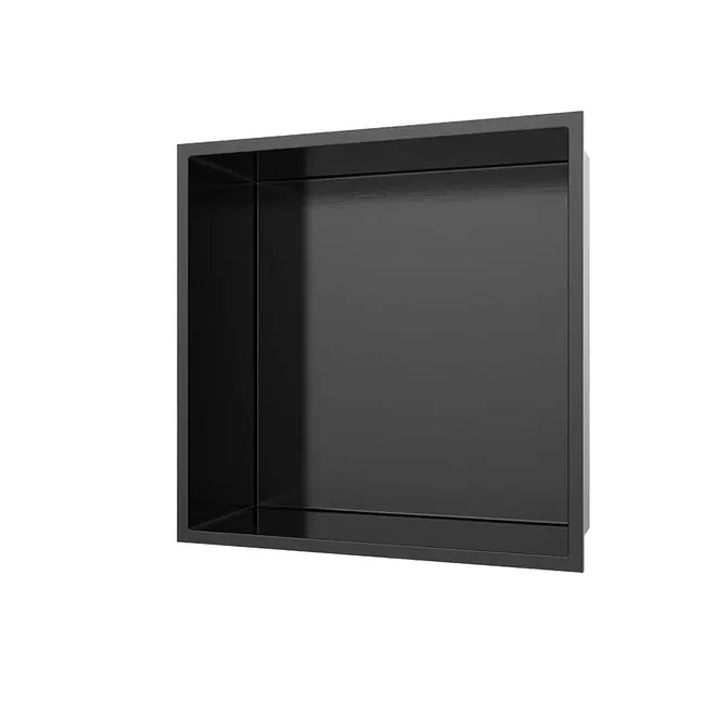 Kodaen SUS 304 Stainless Steel Shower Niche 12" X 12" Matte Black