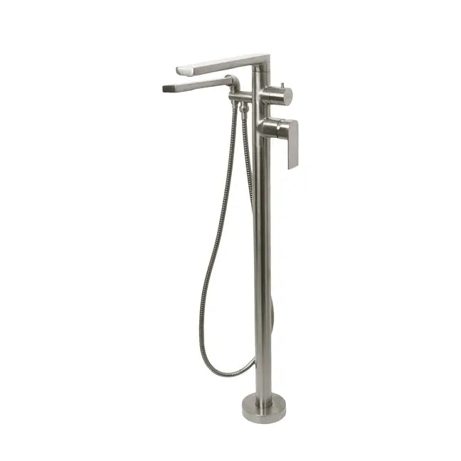 Kodaen TIMELYSS Freestanding Tub Faucet  Brushed nickel.