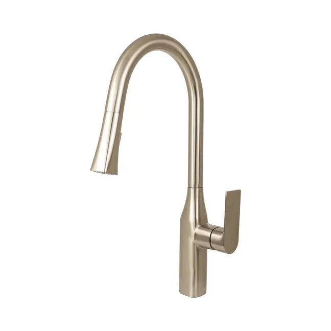 Kodaen TIMELYSS Pull-down Dual Spray Kitchen Faucet Brushed Nickel