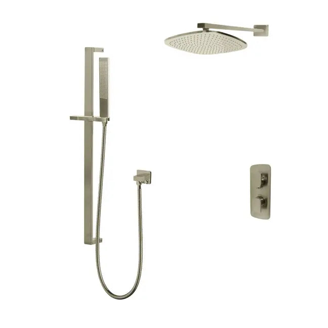 Kodaen TIMELYSS serie. 2-way thermostatic shower faucet. F56127BN-W10AZ Brushed Nickel