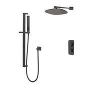 Kodaen TIMELYSS serie. 2-way thermostatic shower faucet. F56127GG-W10AZ Graphite Black