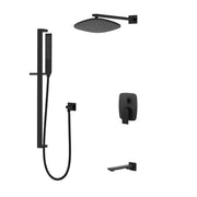 Kodaen TIMELYSS serie. 3-way pressure balanced shower faucet. F55127MB-W10ATS