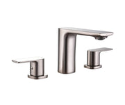 Kodaen TIMELYSS serie. Basin faucet 3-hole in brushed nickel.