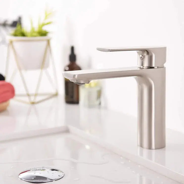 Kodaen TIMELYSS series. Basin faucet in brushed nickel F11127BN