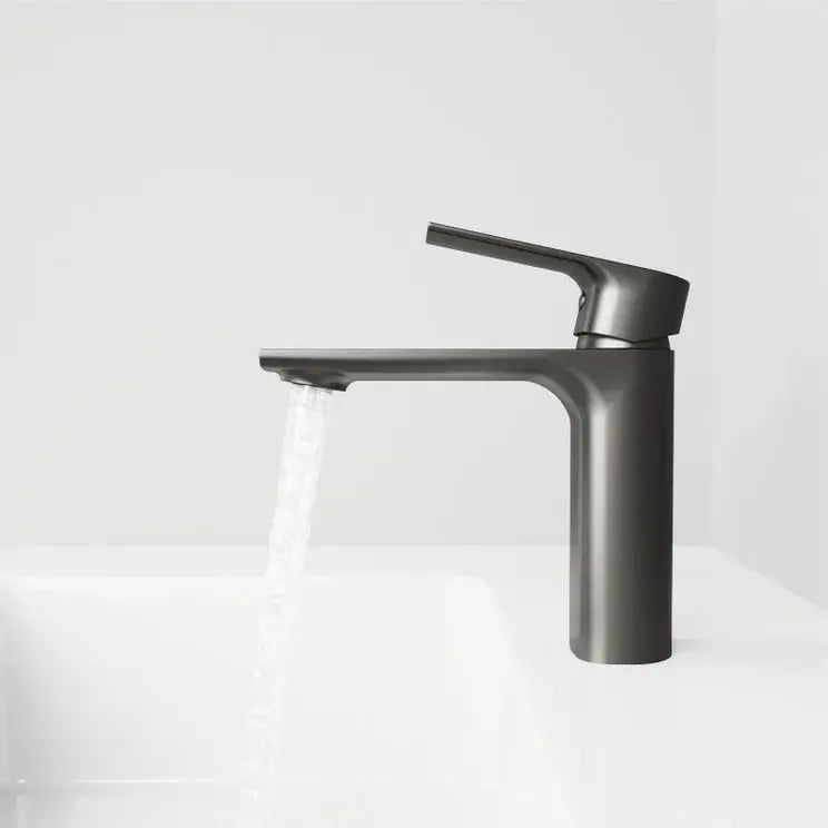 Kodaen TIMELYSS series. Basin faucet in graphtie black. F11127GG