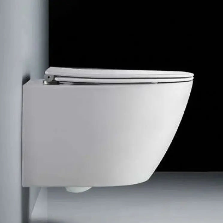 Kodaen Wall Hung Toilet Set Includes Toilet Bowl, In wall Tank & Actuator Plate - White