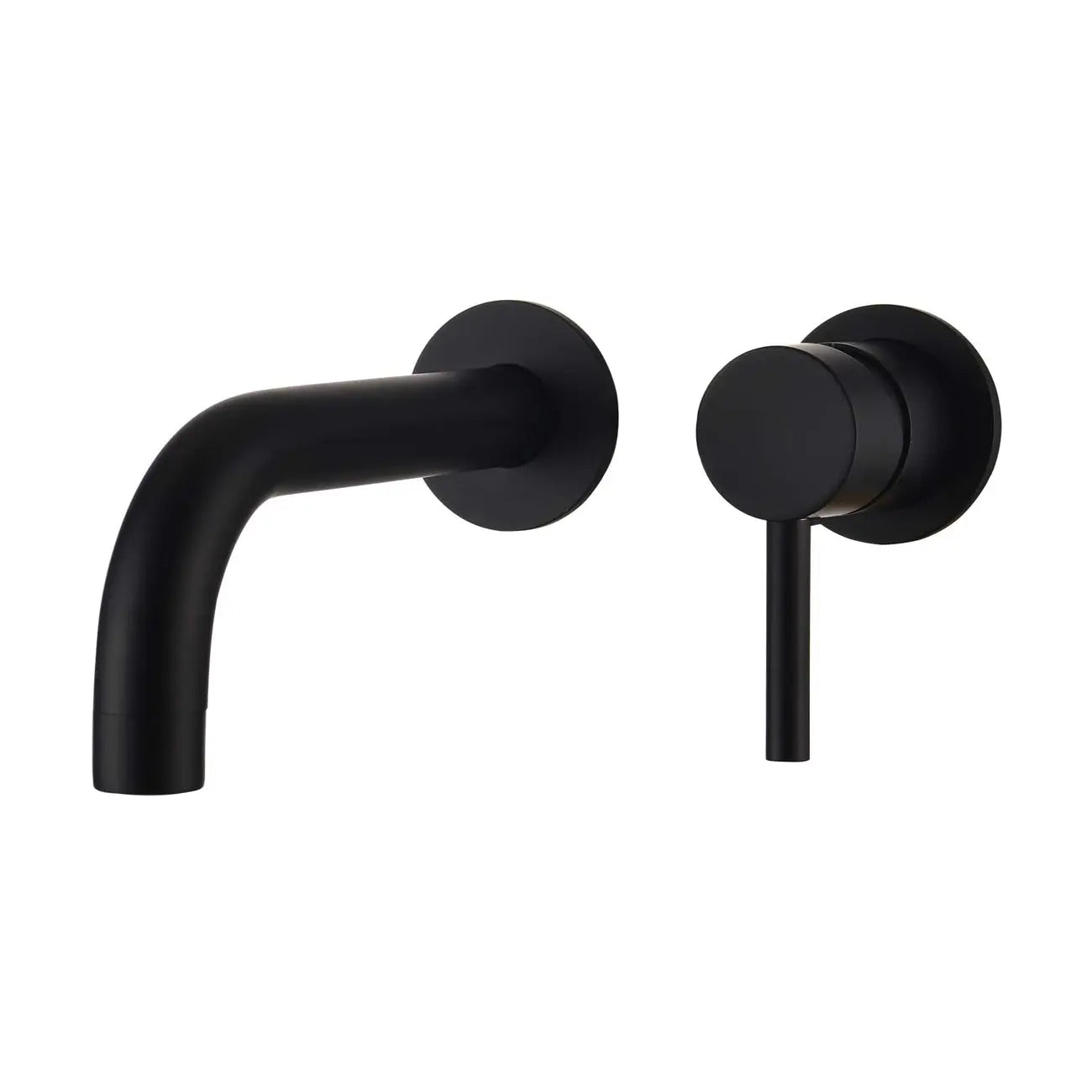 Kodaen Wall-mount ELEGANTE Wallmount Bathroom Faucet  in matte black