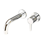 Kodaen Wall-mount ELEGANTE Wallmount Bathroom Faucet  in polished chrome.