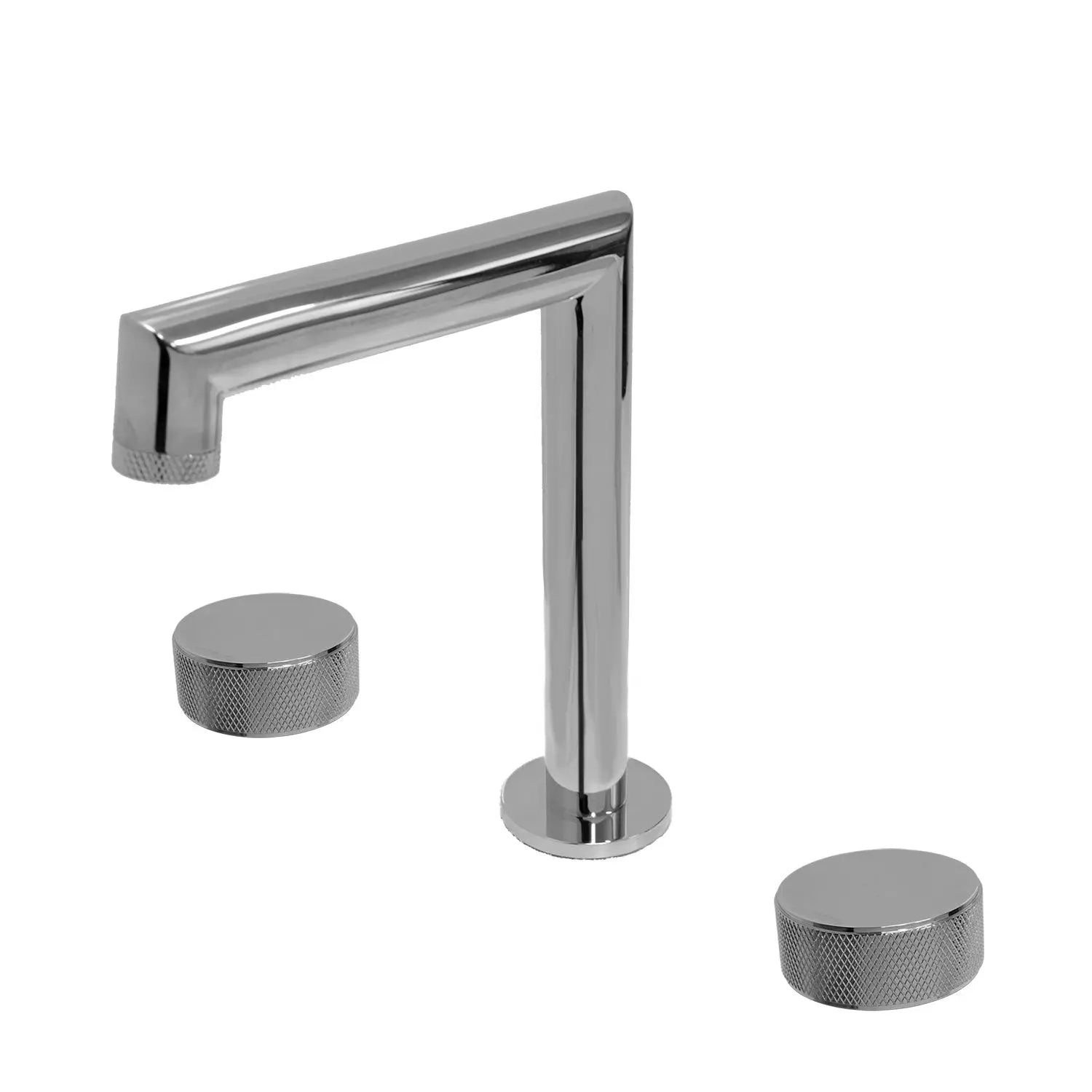 KodaenNoHo Three Holes Widespread Bathroom Faucet in Chrome