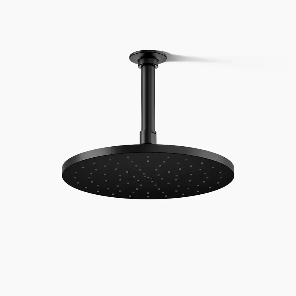 Kohler 10  Contemporary Round Rain Showerhead 13689-BL - Plumbing Market