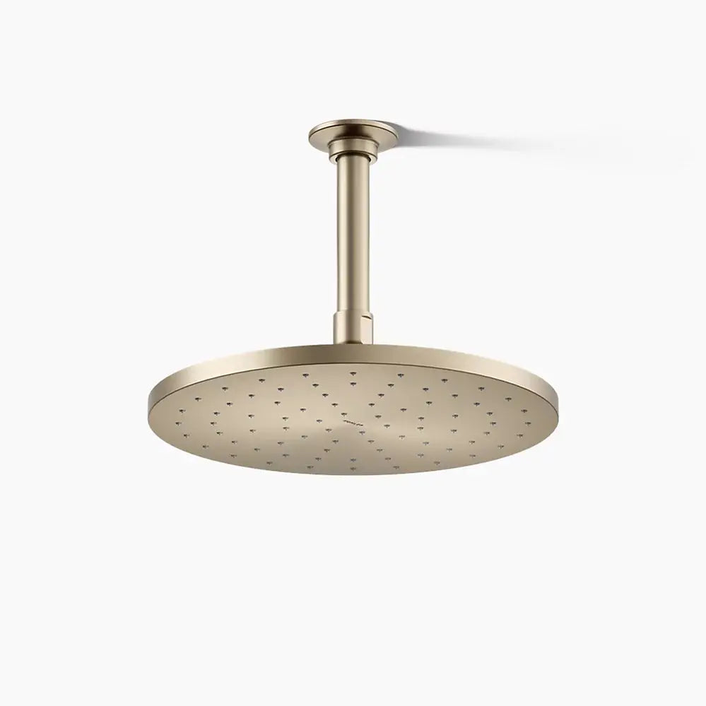 Kohler 10  Contemporary Round Rain Showerhead 13689-BV - Plumbing Market