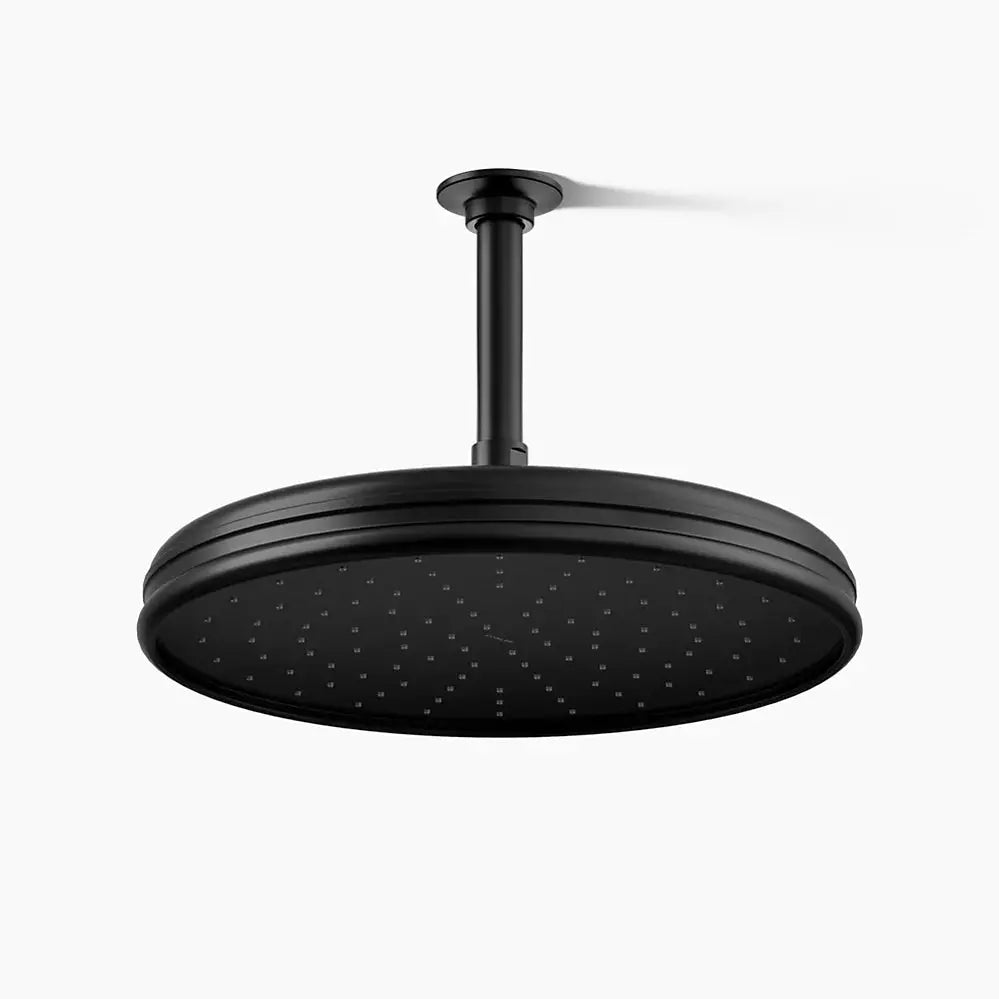 Kohler 12  Traditional Round Rain Showerhead 13694-BL - Plumbing Market