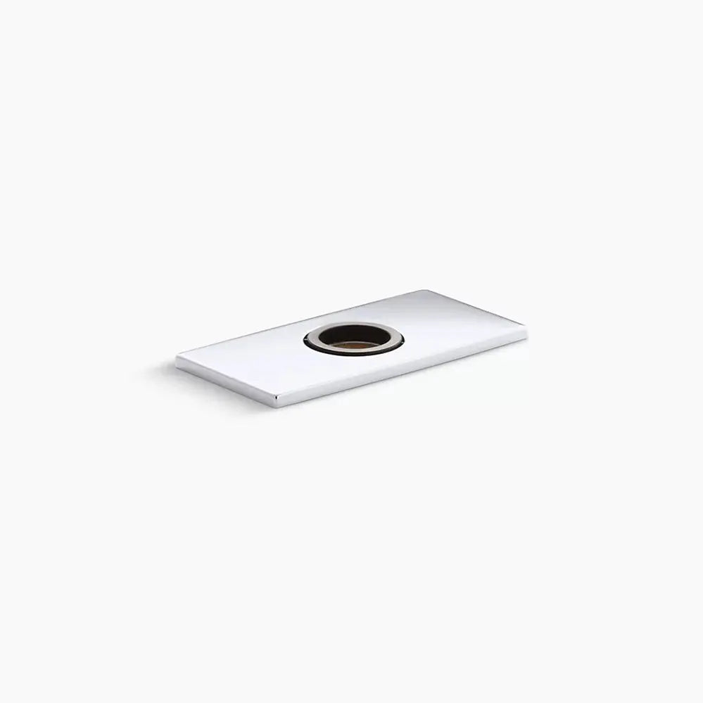 Kohler 4  Escutcheon Plate, Square 13478-B-CP - Plumbing Market