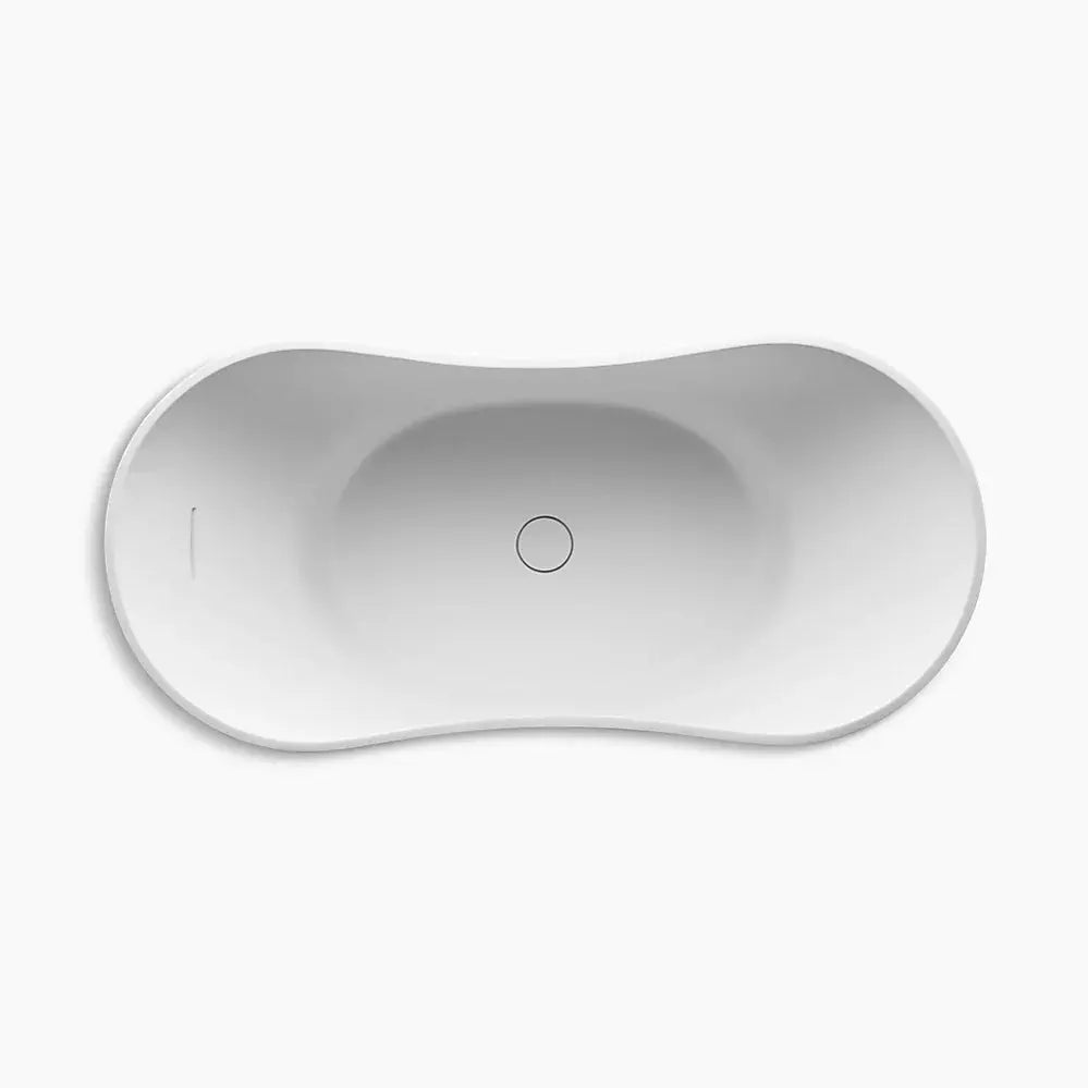 Kohler Abrazo 66" x 31-1/2" freestanding bath K-1800-HW1 - Plumbing Market