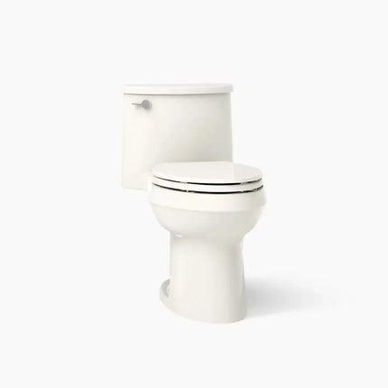 Kohler Adair Comfort Height One-piece elongated toilet, 1.28 gpf Biscuit - Plumbing Market