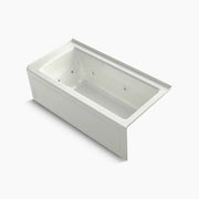 Kohler Archer 60" x 30" alcove Heated BubbleMassage air bath and whirlpool, right drain K-1947-XGHRA-NY - Plumbing Market