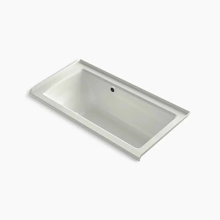 Kohler Archer 60" x 30" alcove Heated BubbleMassage air bath with Bask heated surface, right drain K-1947-GHRW-NY - Plumbing Market