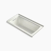 Kohler Archer 60" x 30" alcove Heated BubbleMassage air bath, left drain K-1947-GHLF-NY - Plumbing Market