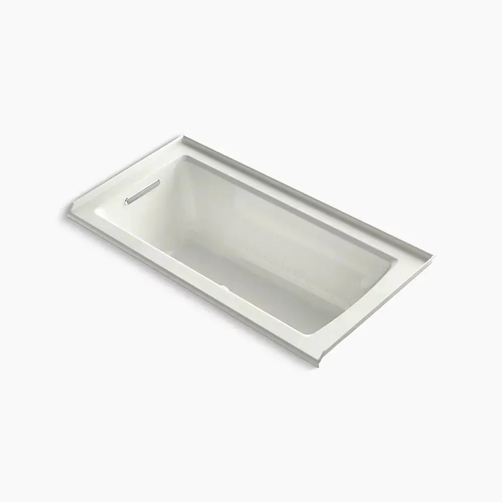 Kohler Archer 60" x 30" alcove Heated BubbleMassage air bath, left drain K-1947-GHLF-NY - Plumbing Market