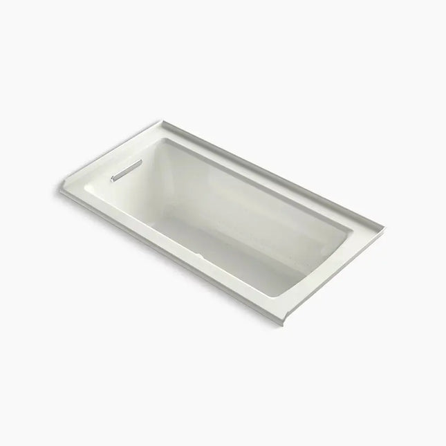 Kohler Archer 60" x 30" alcove Heated BubbleMassage air bath, left drain K-1947-GHLF-NY - Plumbing Market