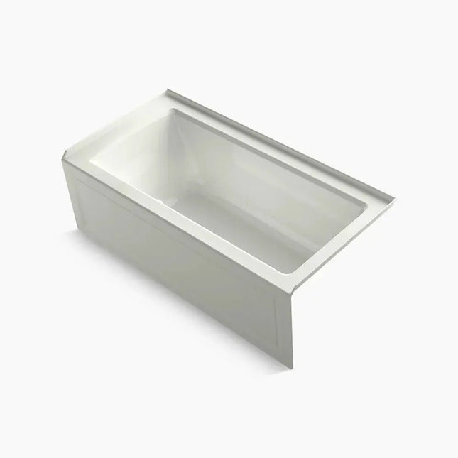 Kohler Archer 60" x 30" alcove Heated BubbleMassage air bath, right drain K-1947-GHRA-NY - Plumbing Market