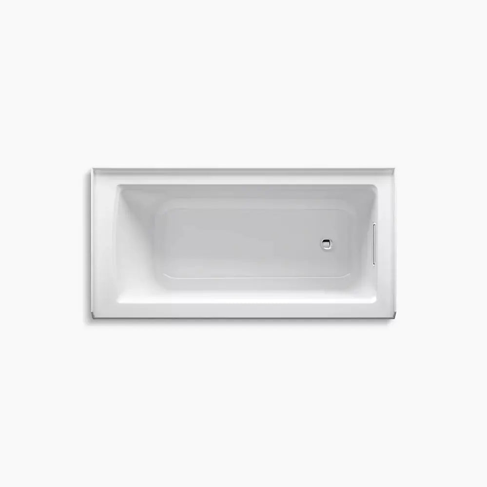 Kohler Archer 60" x 30" alcove bath right drain K-1946-RA-0 - Plumbing Market