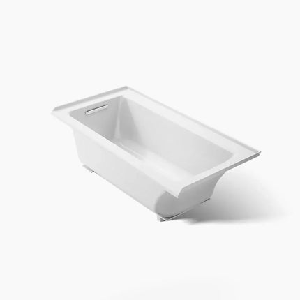 Kohler Archer 60" x 30" alcove bath, left drain K-1946-L-0 - Plumbing Market