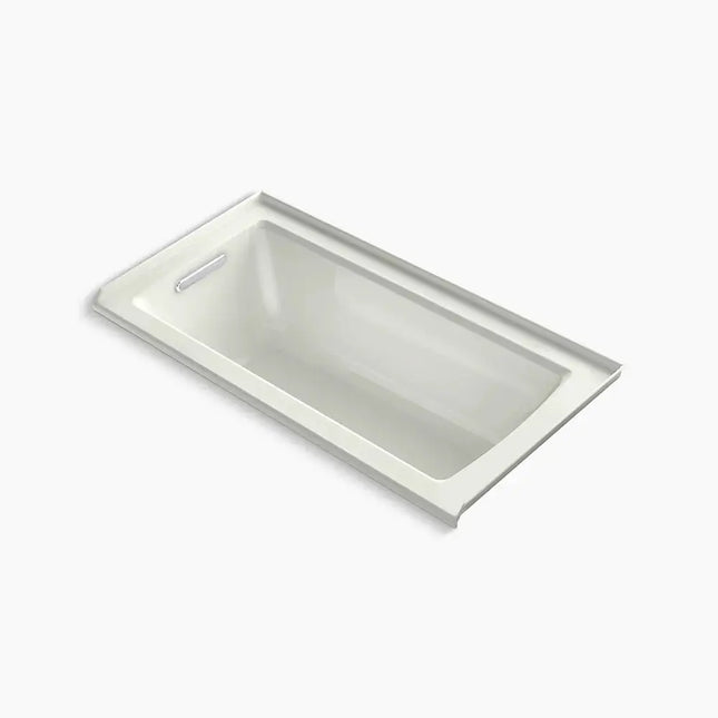 Kohler Archer 60" x 30" alcove bath, left drain K-1946-L-NY - Plumbing Market