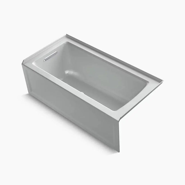 Kohler Archer 60" x 30" alcove bath, left drain K-1946-LA-95 - Plumbing Market