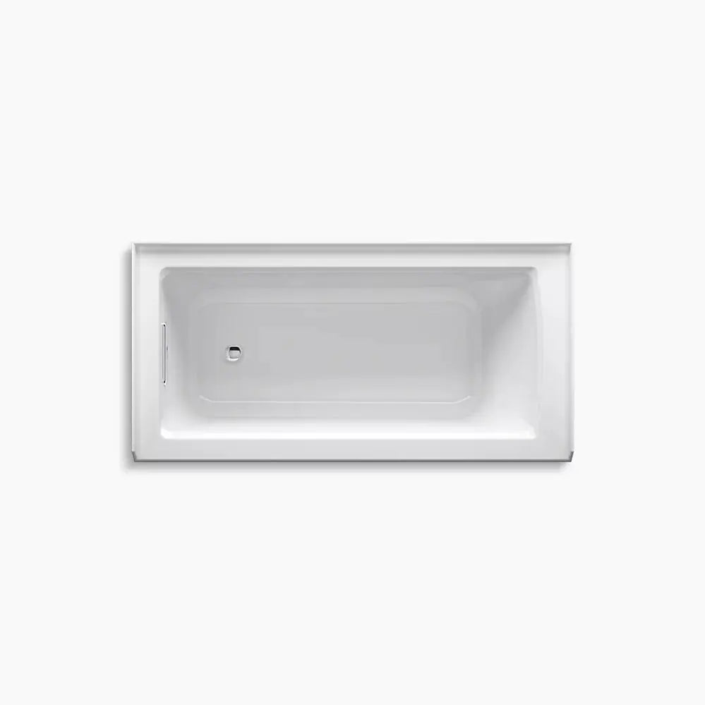 Kohler Archer 60" x 30" alcove bath, left drain K-1946-LA-96 - Plumbing Market