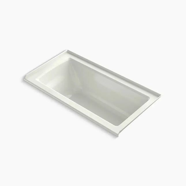 Kohler Archer 60" x 30" alcove bath, right drain K-1946-R-NY - Plumbing Market