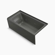 Kohler Archer 60" x 30" alcove heated whirlpool bath, right drain K-1947-HRA-58 - Plumbing Market