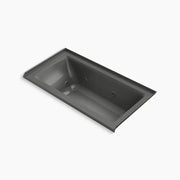 Kohler Archer 60" x 30" alcove heated whirlpool bath, right drain K-1947-RH-58 - Plumbing Market