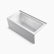 Kohler Archer 60" x 30" alcove whirlpool bath, right drain K-1947-RA-0 - Plumbing Market